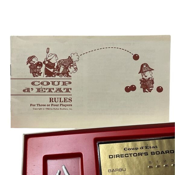 Vintage Coup d’ Etat Game of Cards Parker Brothers Parker Brothers INCOMPLETE - Picture 7 of 16